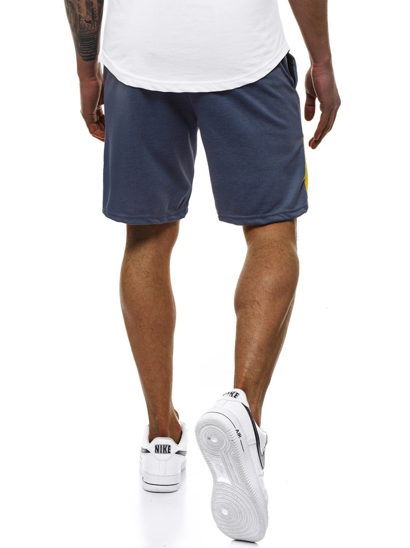 Мъжки панталонки тъмносиньо JS/KK300187