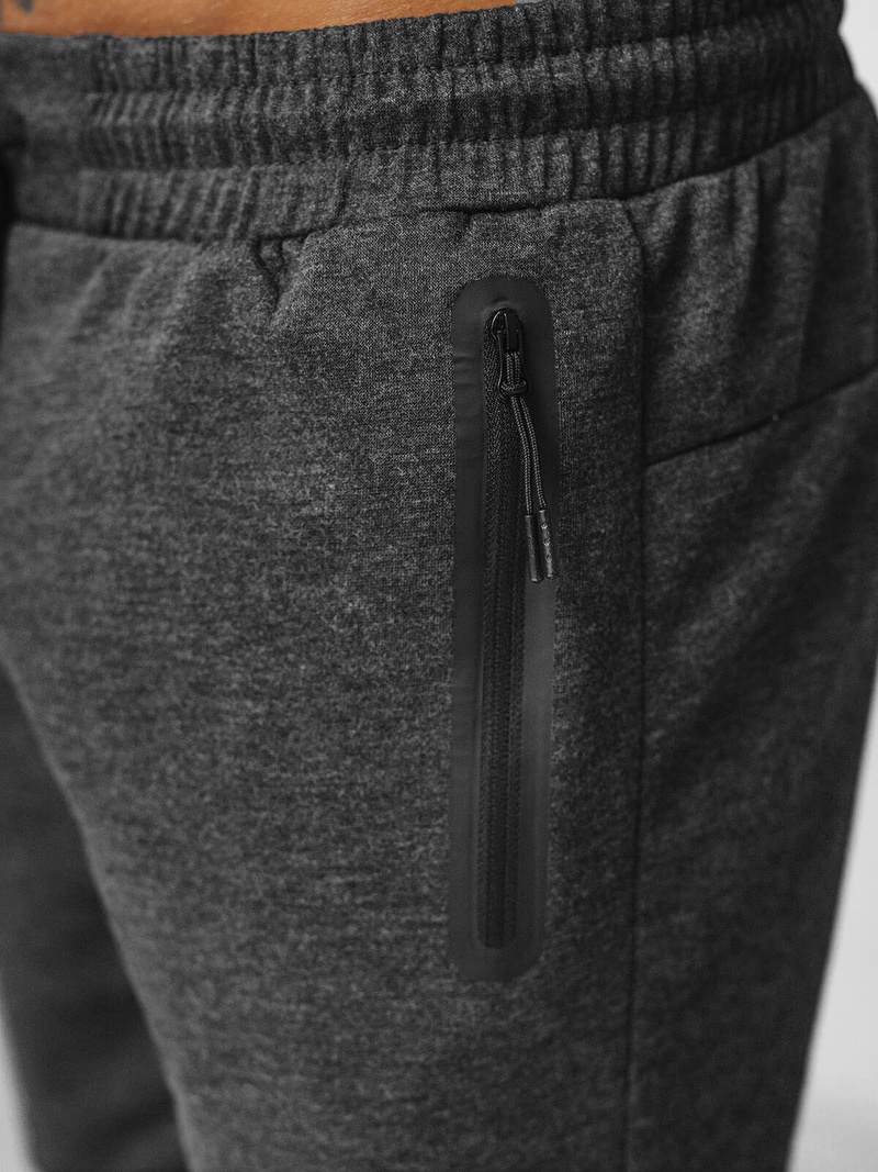 Мъжки панталонки графитно OZONEE JS/17K533/5