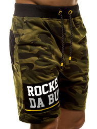 Мъжки панталонки зелено JS/KK300161