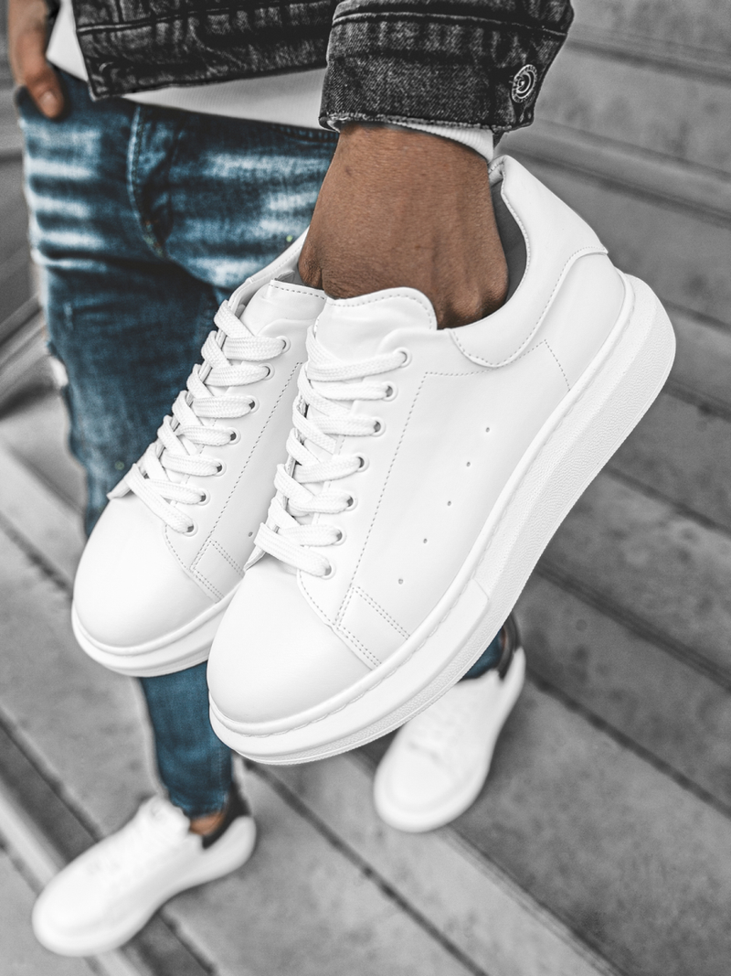 Сникърси бяло OZONEE B/2051