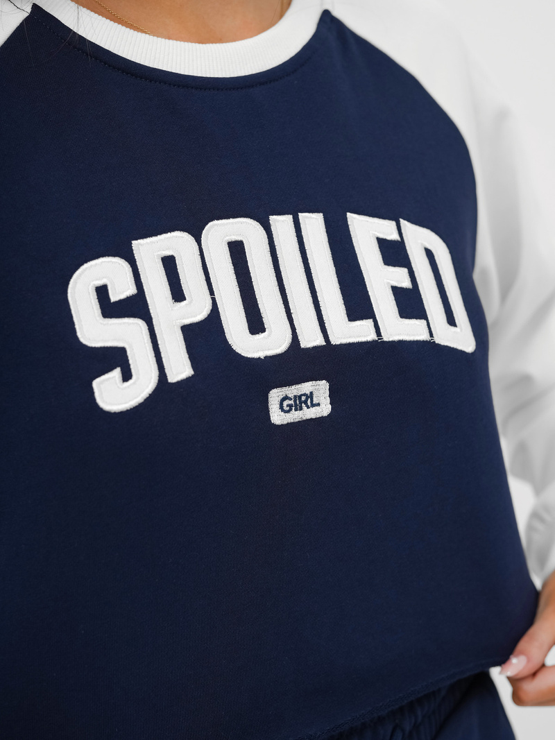 Дамски анцуг от две тъмносиньо-бял OZONEE JS/M58631AB