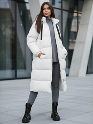 Дамско яке бял OZONEE JS/5M3163/281Z