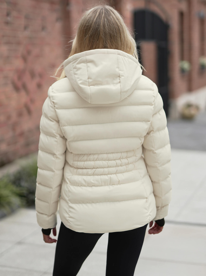 Дамско яке екрю OZONEE JS/M769/281Z