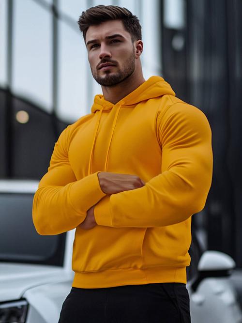 Мъжки суитшърт камел OZONEE JS/2009Z