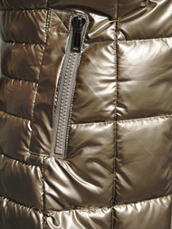 Дамско яке злато OZONEE JS/16M9120/403