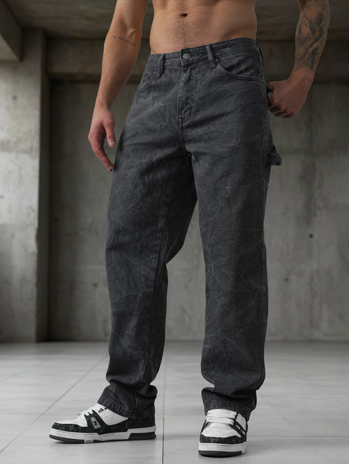 Мъжки дънки графитно OZONEE O/KK2828/5