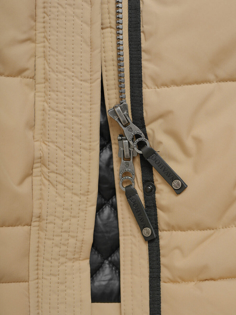 Дамско яке бежова OZONEE O/W377