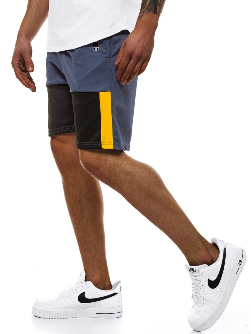 Мъжки панталонки тъмносиньо JS/KK300187