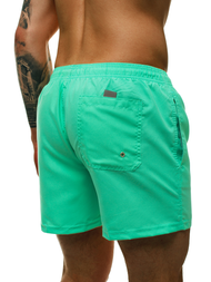 Мъжки плувни шорти ментов OZONEE ST002-2