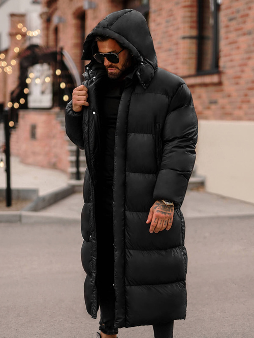 Мъжко яке черно OZONEE O/M3202Z