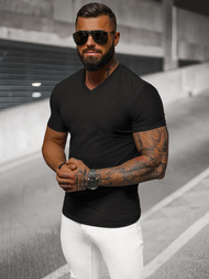 Мъжка тениска черен OZONEE NB/MT3099