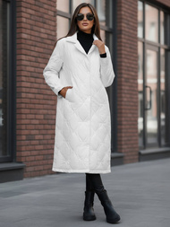 Дамско яке бял OZONEE JS/5M3177/281Z