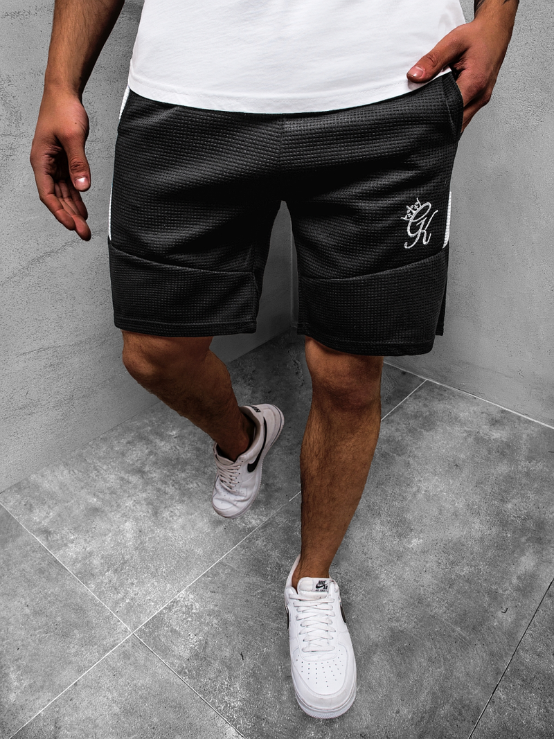 Мъжки панталонки черни OZONEE JS/KS2519Z