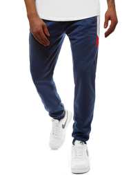 Мъжко долнище на анцуг тъмносиньо OZONEE JS/JZ11026