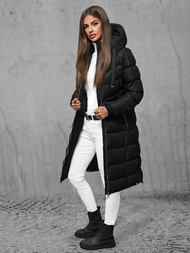 Дамско яке черно OZONEE JS/M736/392