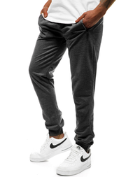 Мъжко долнище на анцуг графитно JS/XW002S