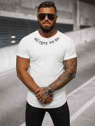 Мъжка тениска бял OZONEE O/T7256