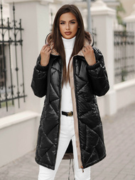 Дамско яке черно OZONEE JS/5M3189/392Z