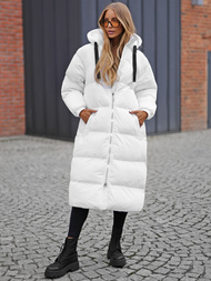 Дамско яке бял OZONEE JS/5M3163/281Z