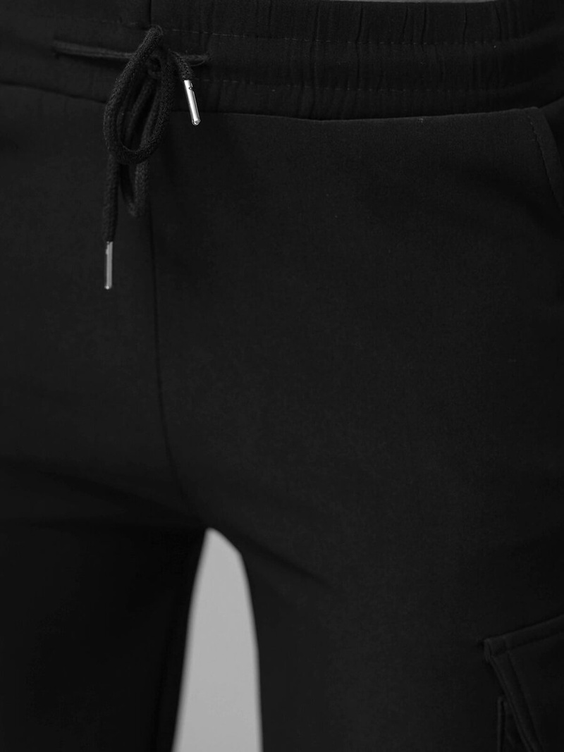 Дамски панталон черни OZONEE JS/92K515/3