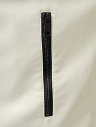 Мъжко кожено яке екрю OZONEE JS/11Z8107