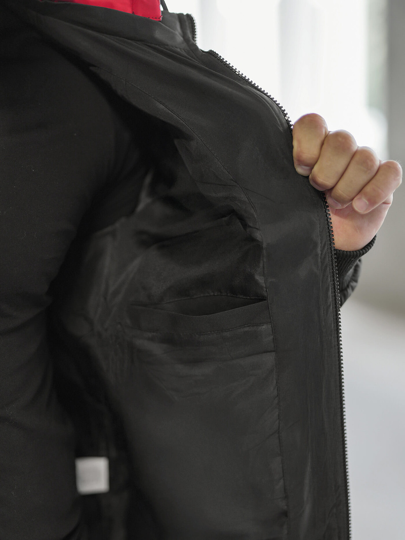 Мъжко яке черни OZONEE JS/31M5003Z