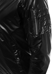 Мъжко яке черна OZONEE N/6147