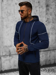 Мъжко яке тъмнсиня OZONEE JS/M10300