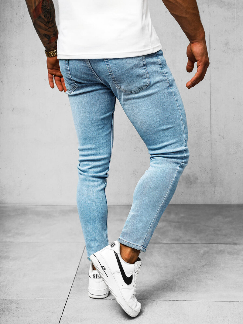 Мъжки дънки сини OZONEE O/2335