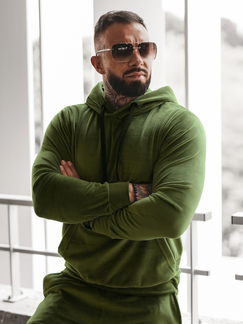 Мъжки спортен екип каки OZONEE O/12131Z