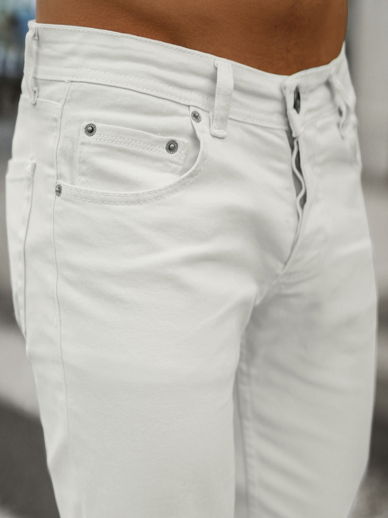 Мъжки дънки екрю OZONEE E/5171/01