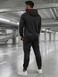 Мъжки спортен екип черен OZONEE JS/8C1966/3