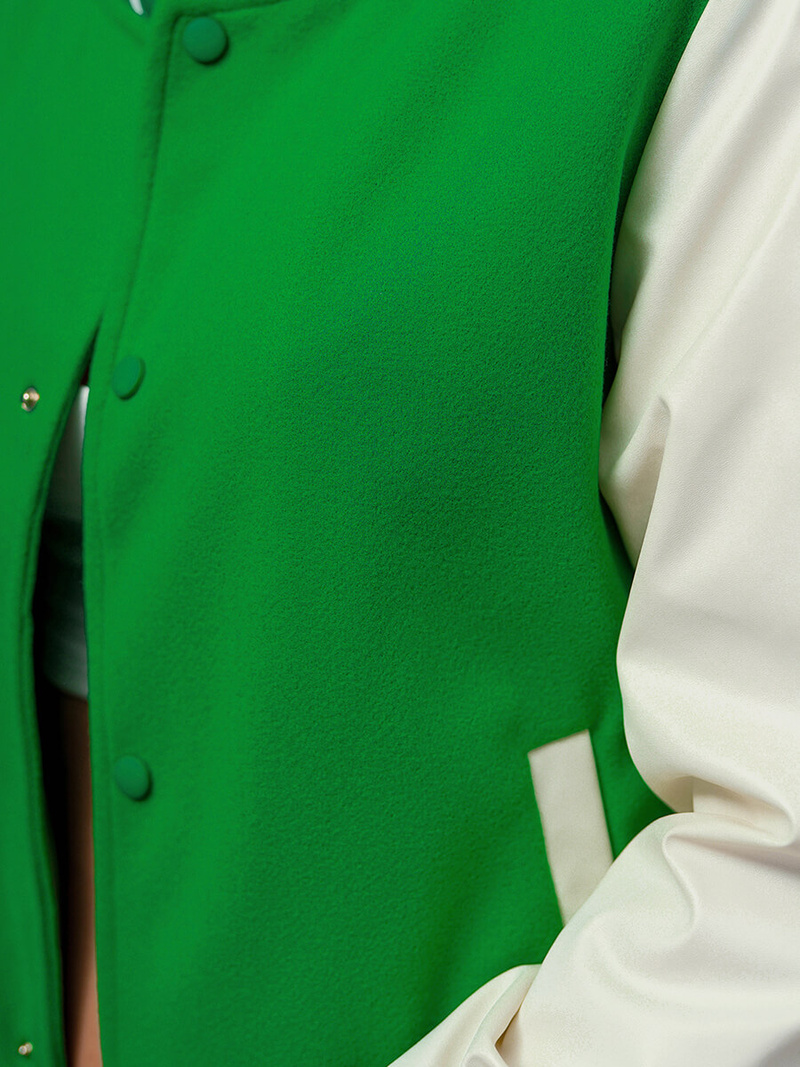 Дамско яке зелена OZONEE JS/16M9069/236