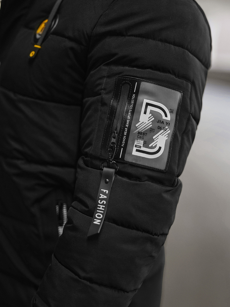 Мъжко яке черни OZONEE JS/57M7503/392