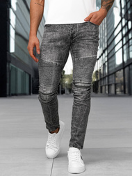 Мъжки дънки черни OZONEE NB/MP0069NZ