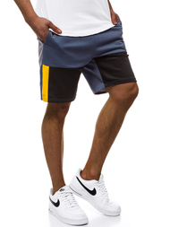 Мъжки панталонки тъмносиньо JS/KK300187