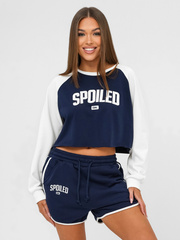 тъмносиньо-бял