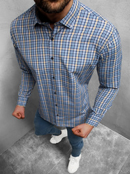 Мъжка риза цветни OZONEE O/0222