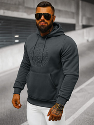 Мъжки суитшърт графитен OZONEE JS/27B6510/5