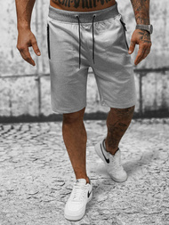 Мъжки панталонки сив OZONEE JS/8K935