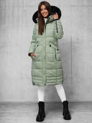 Дамско яке ментова OZONEE O/W377