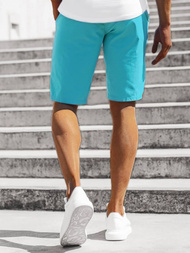 Мъжки панталонки небесно синьо OZONEE JB/JP1142