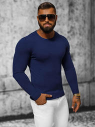 Мъжки пуловер тъмносин OZONEE NB/MMB602/5Z