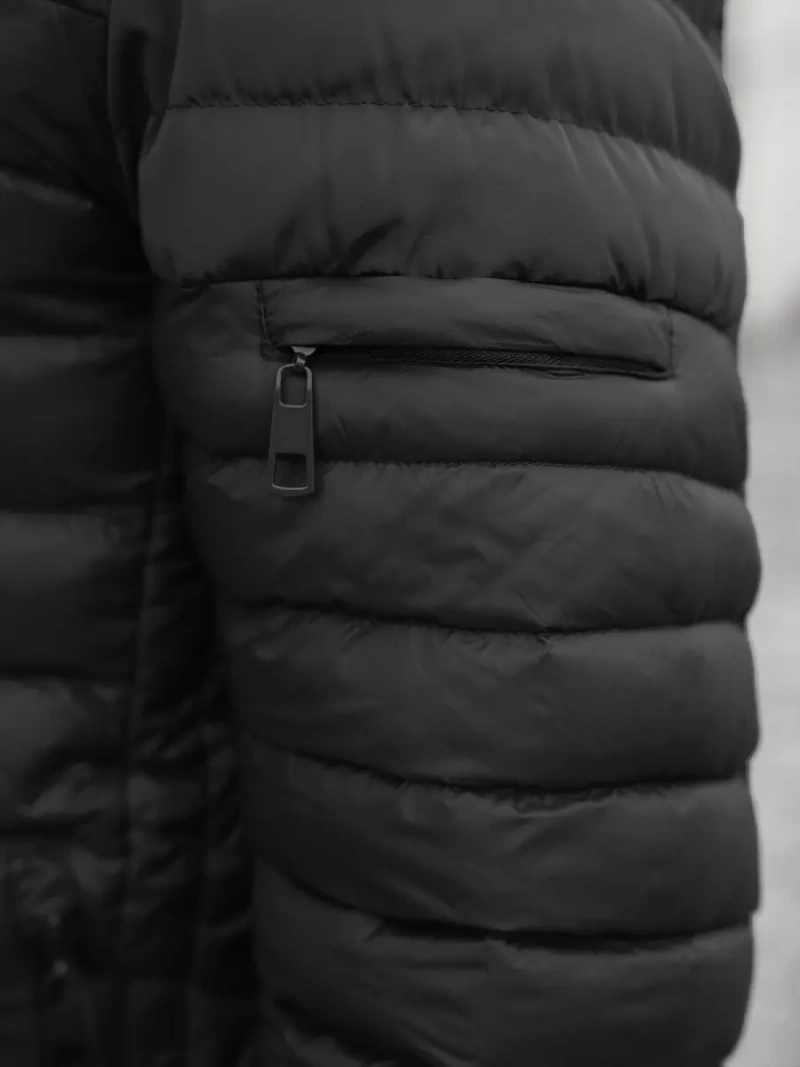 Мъжко яке черно OZONEE JS/M792/392