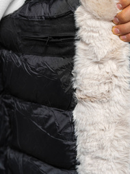 Зимно яке черна OZONEE JS/22M319/392