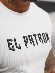 Мъжка тениска бял OZONEE O/T7283