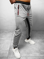 Мъжко долнище на анцуг сиво OZONEE JS/68K10357