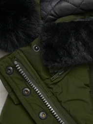 Дамско яке каки OZONEE O/W377Z