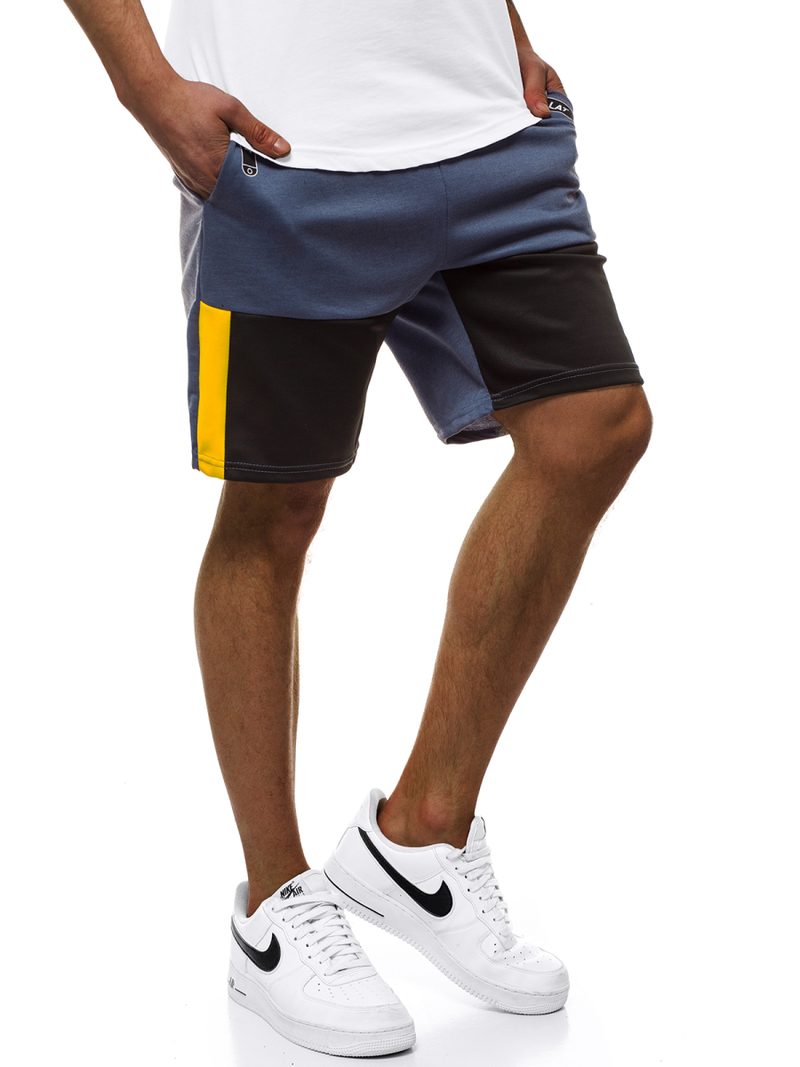 Мъжки панталонки тъмносиньо JS/KK300187