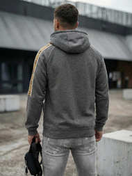 Мъжки суитшърт графитен OZONEE JS/8B1730/5Z